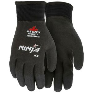 Ninja Ice N9690FCL Insulated Work Gloves, 15- Guage Nylon Shell, Size Large